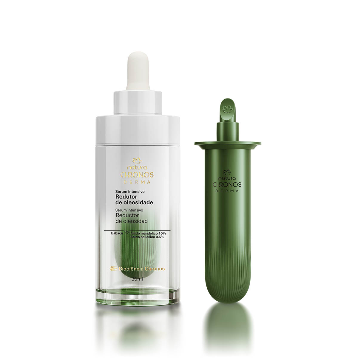 Kit Sérum Antioleosidade com Refil Chronos Derma