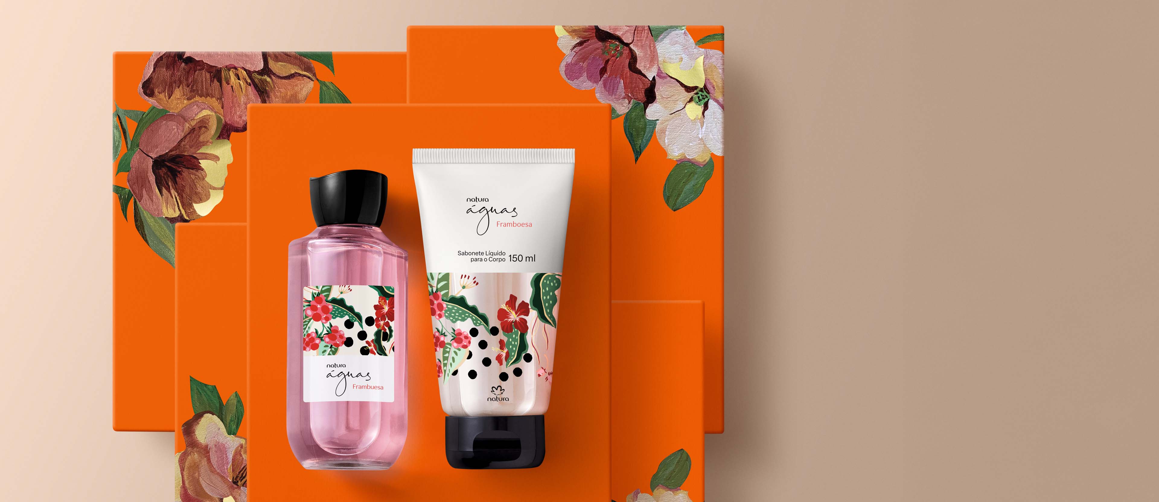 Presente Dia das Mães Natura Águas Framboesa