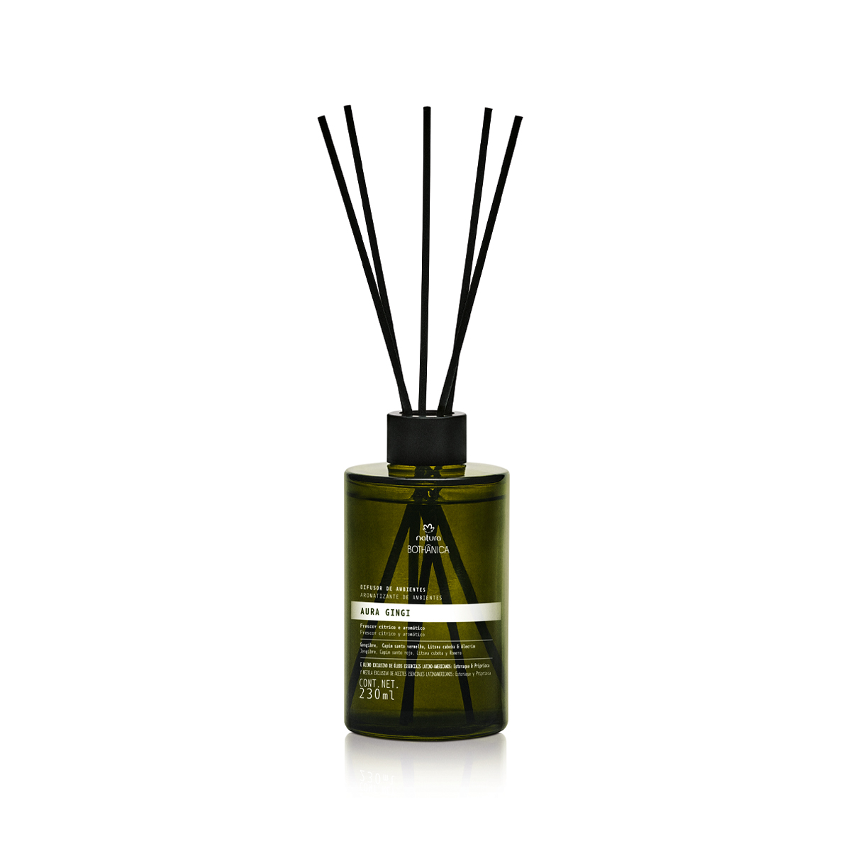 Difusor de Ambiente Natura Bothânica Aura Gingi 230 ml
