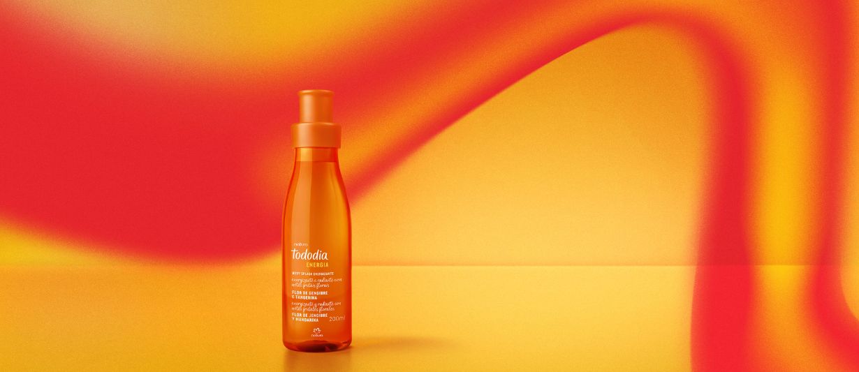 Body Splash Tododia Flor de Gengibre e Tangerina 200 ml