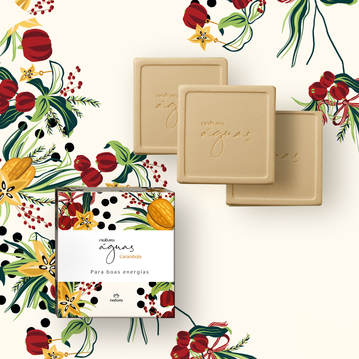 Sabonetes em Barra Águas Carambola para Boas Energias