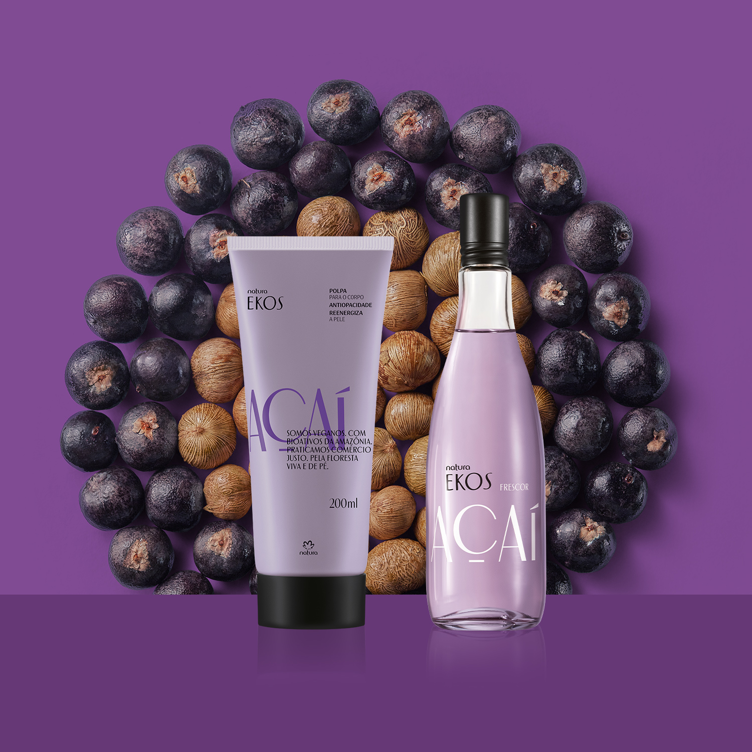 Kit Ekos Açaí Hidratante e Frescor (2 produtos)