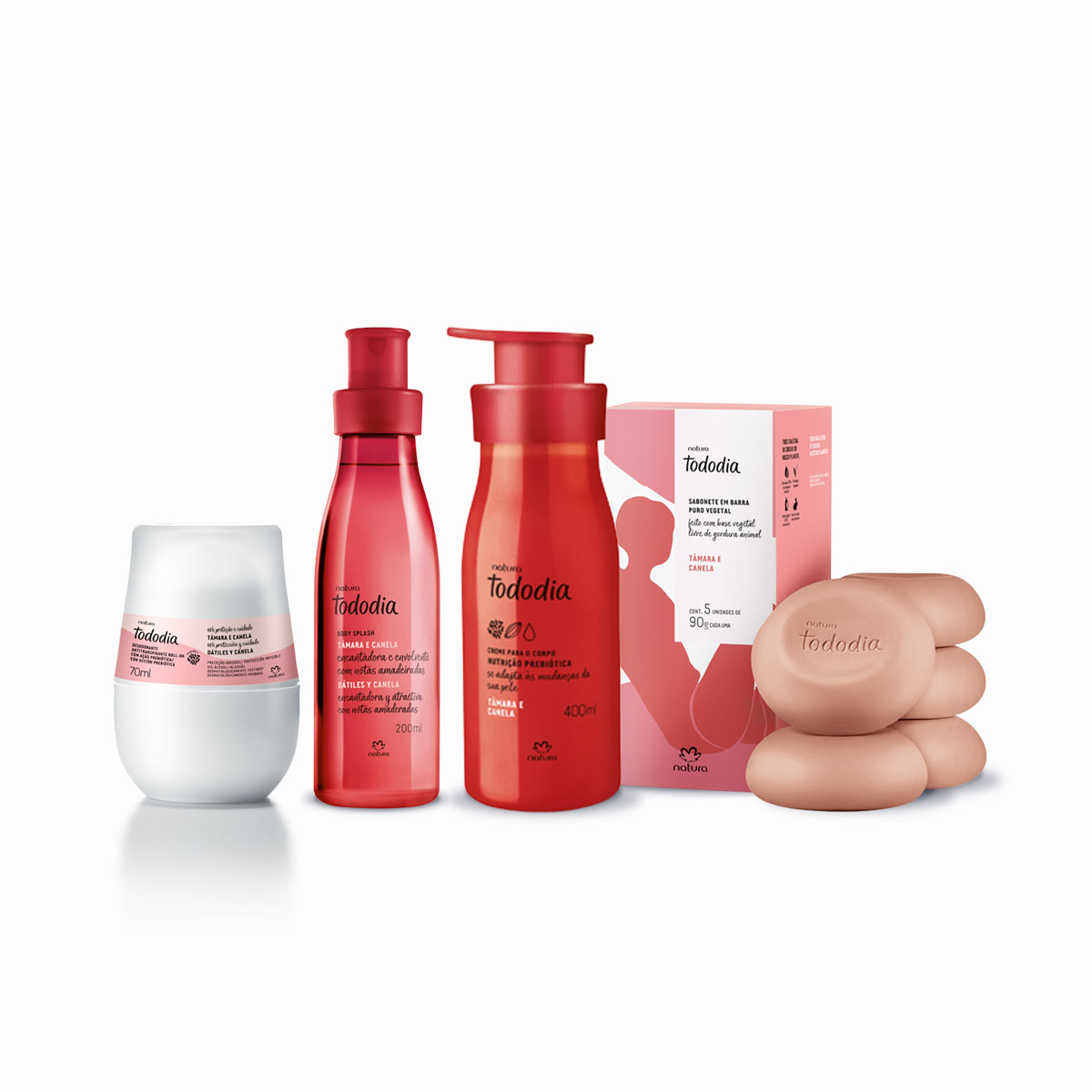 Kit Tododia Tâmara e Canela Completo (4 produtos) Kit Tododia Tâmara e Canela Completo (4 produtos)
