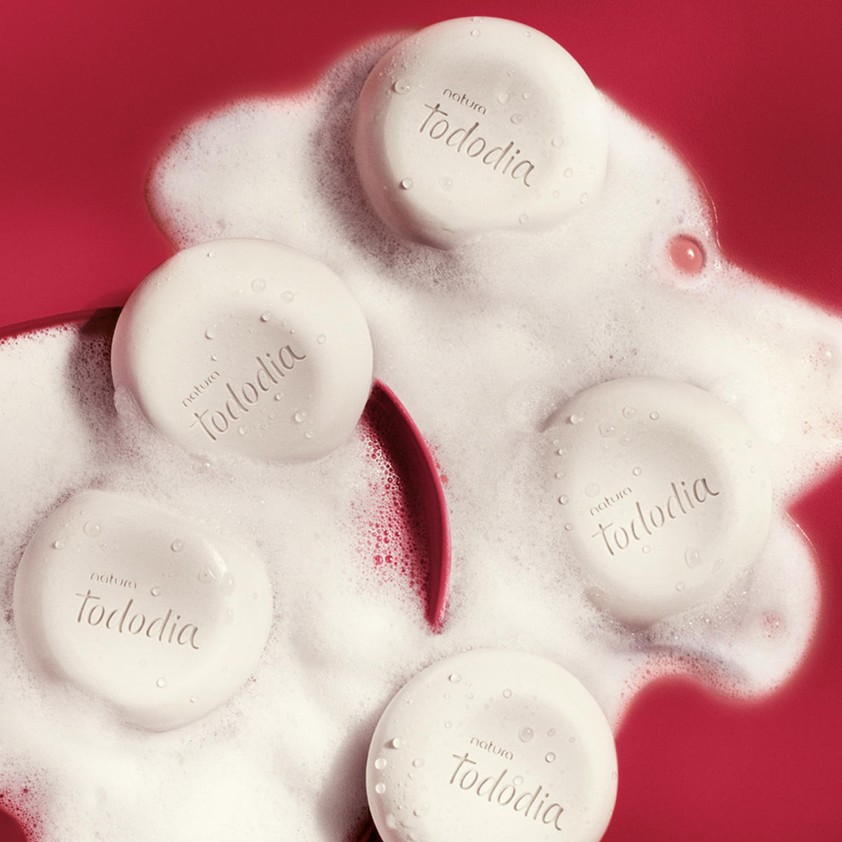 Sabonete em Barra Puro Vegetal Tododia Cereja e Avelã