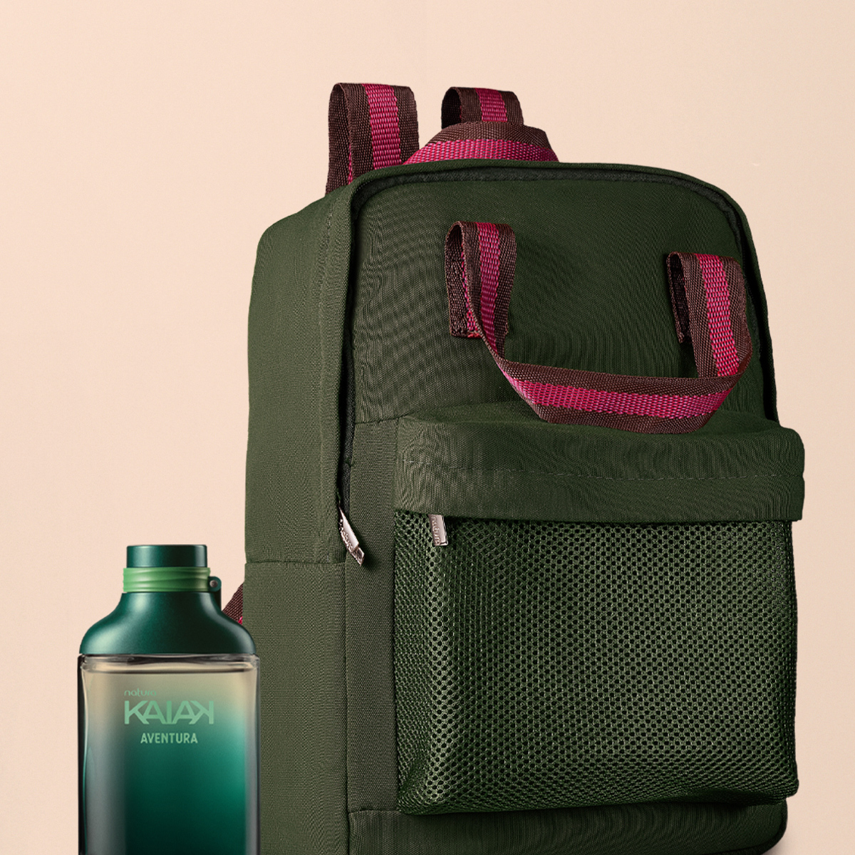 Presente Natura Kaiak Aventura Masculino com Mochila (2 produtos)