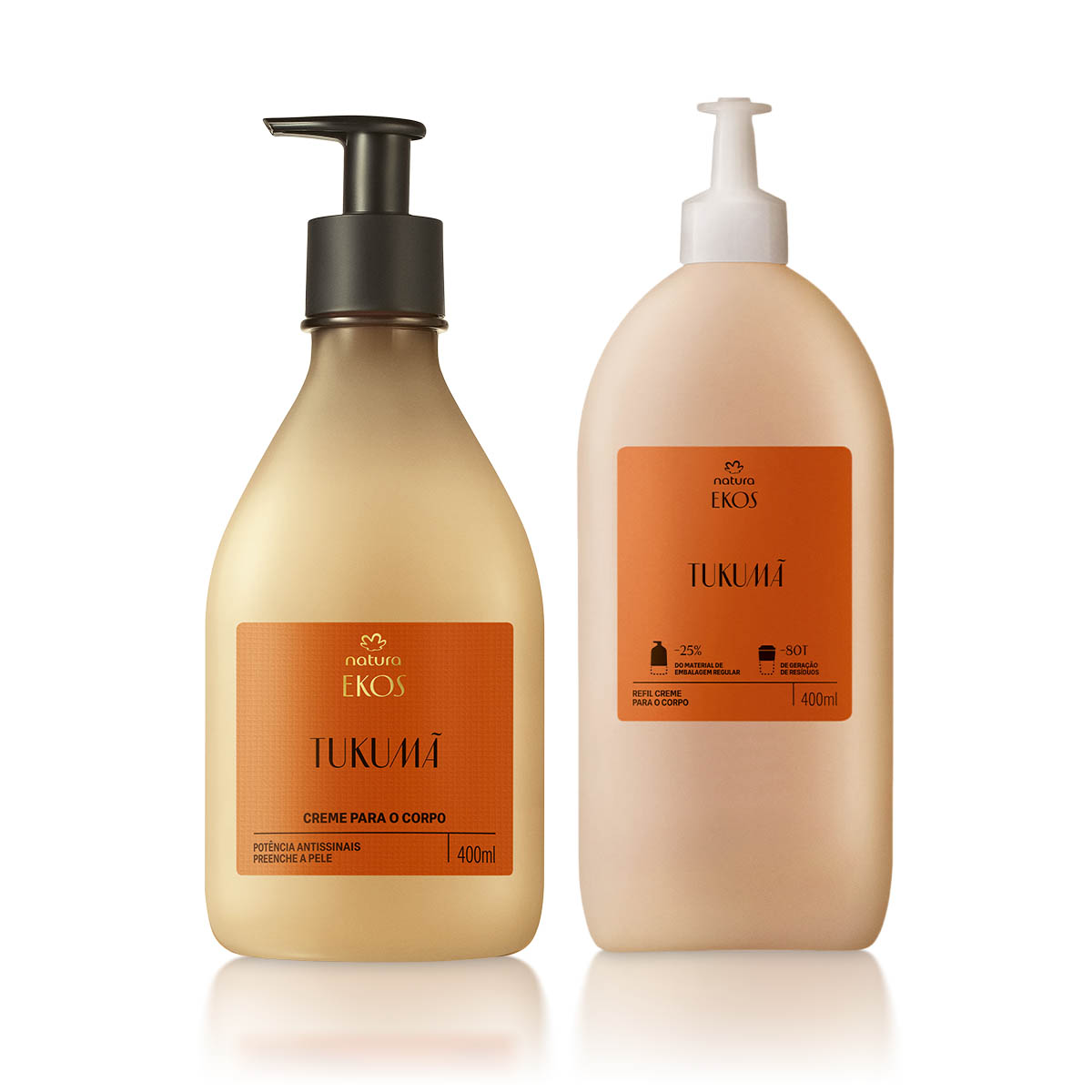 Kit Ekos Tukumã Creme para o Corpo e Refil