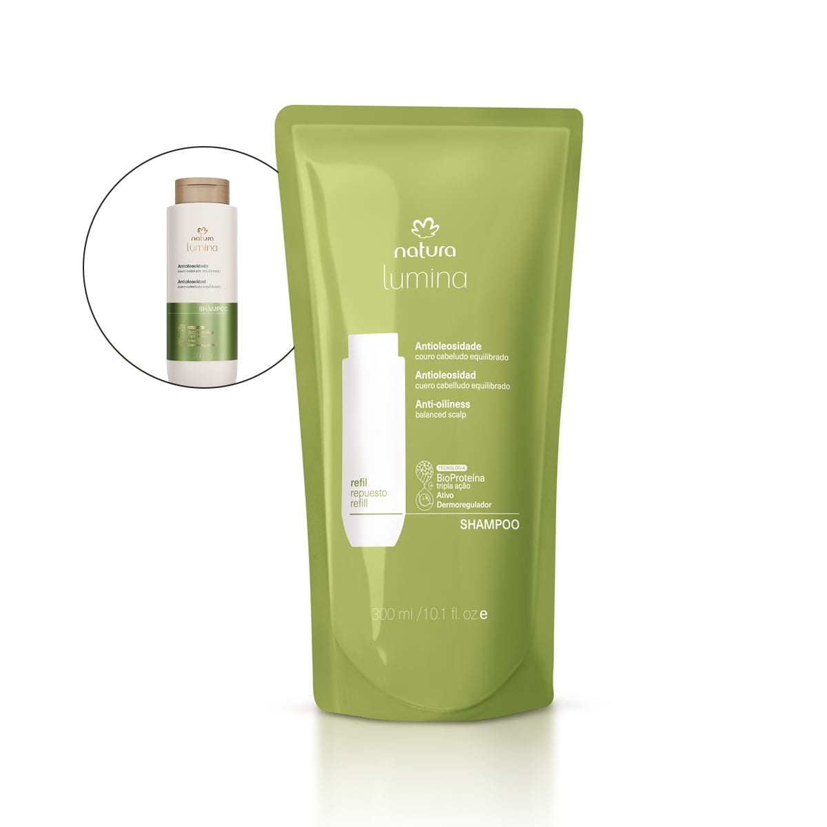 Refil Shampoo Equilibrante Antioleosidade