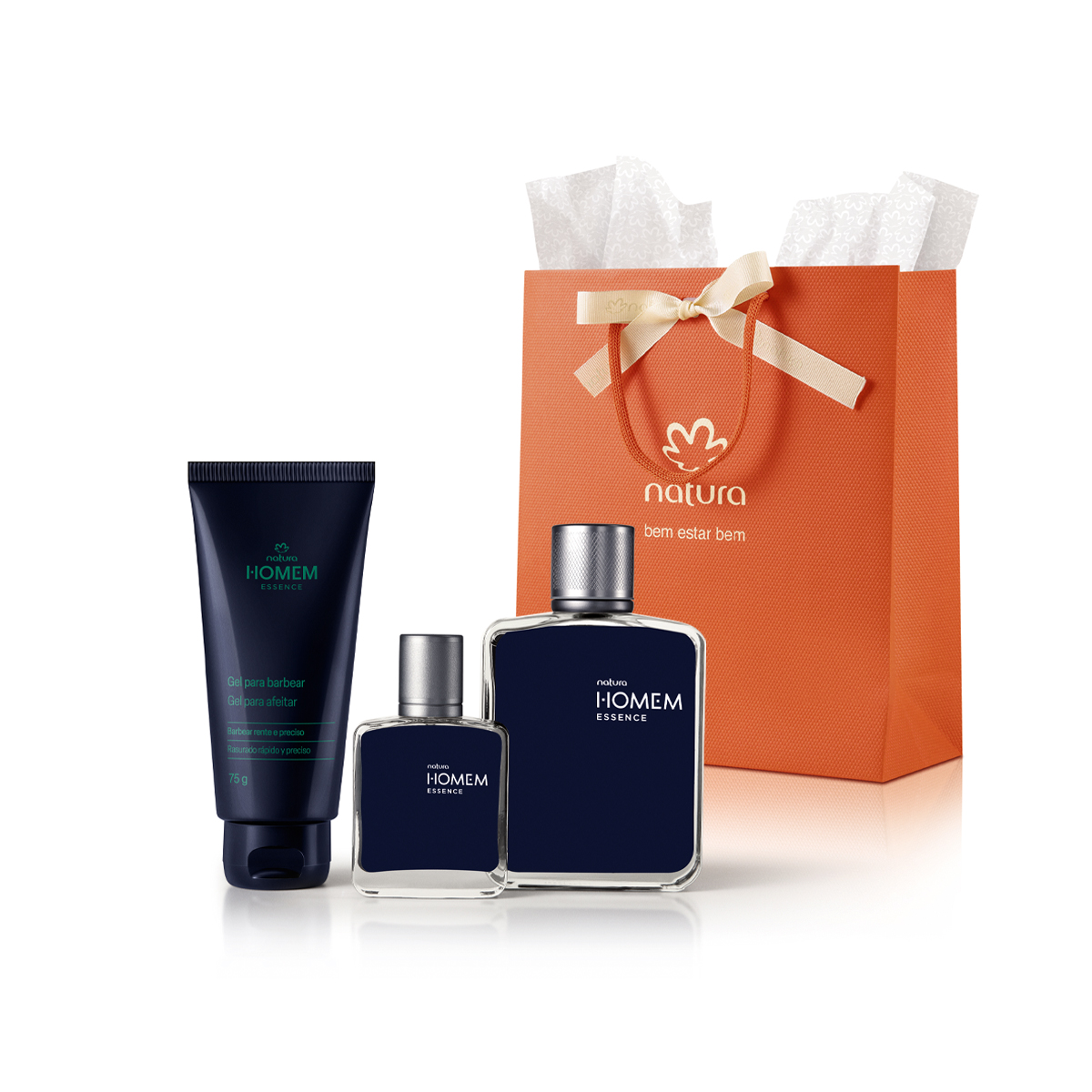 Presente Natura Homem Essence Completo (3 produtos) Presente Natura Homem Essence Completo (3 produtos)