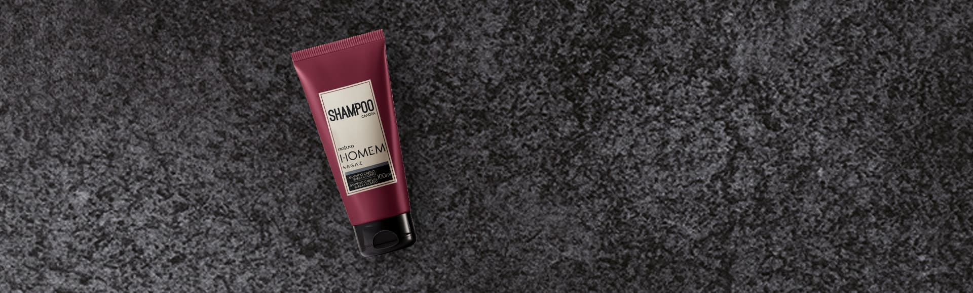 Shampoo 3 em 1 Cabelo, Barba e Corpo Natura Homem Sagaz