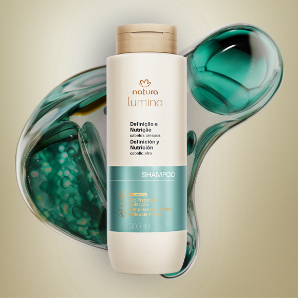 Shampoo Hidratante para Definição e Nutrição de Cabelos Crespos