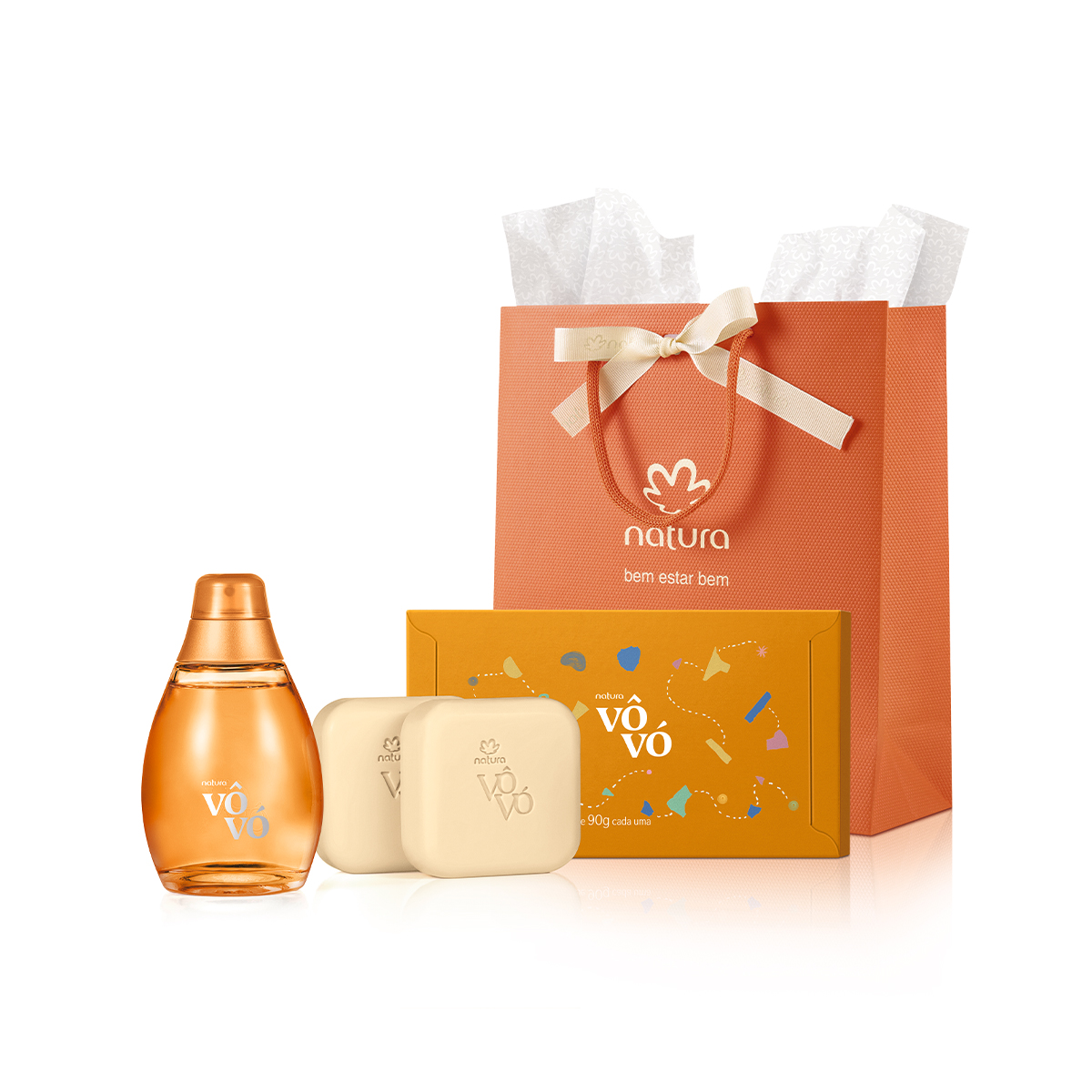 Presente Natura Vôvó Feminino Dia dos Avós (2 produtos)
Presente Natura Vôvó Feminino Dia dos Avós (2 produtos)