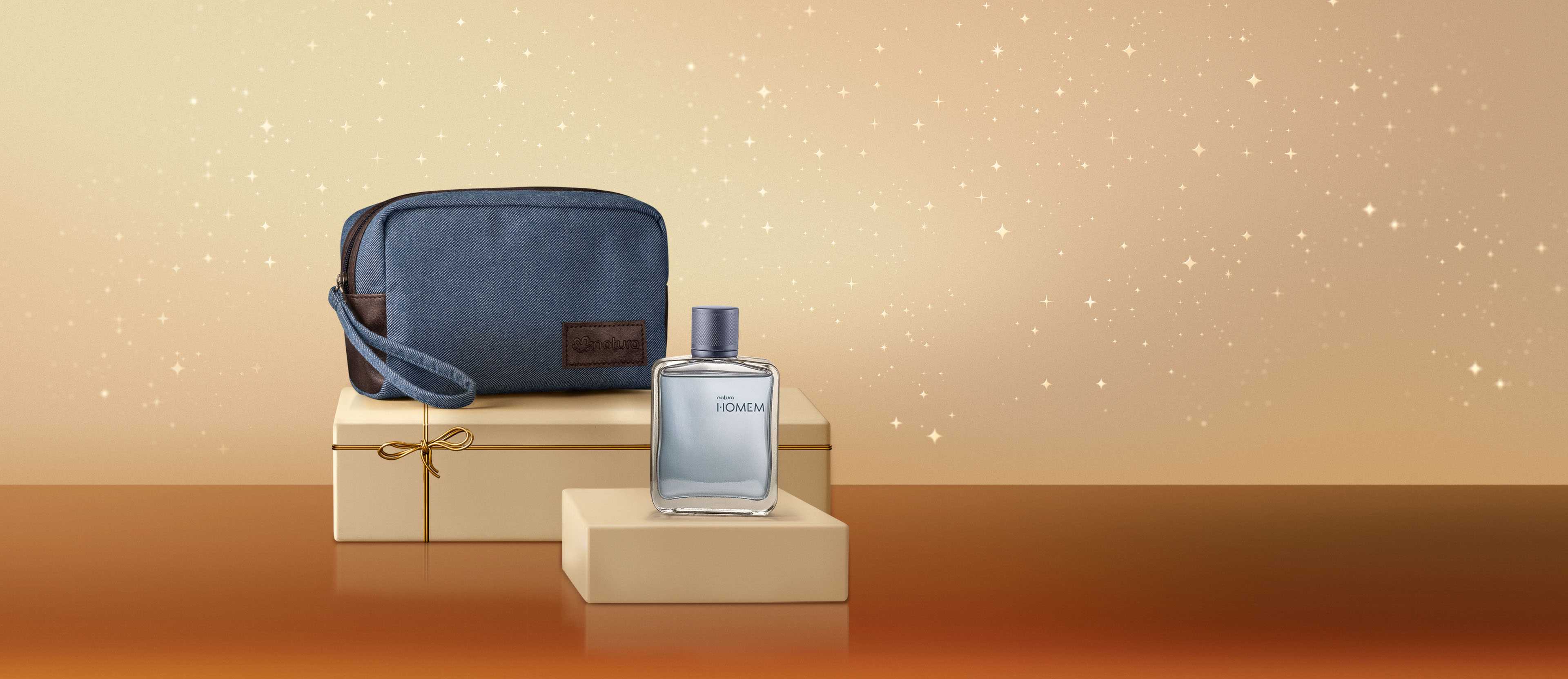 Presente Natura Homem com Nécessaire (2 produtos)