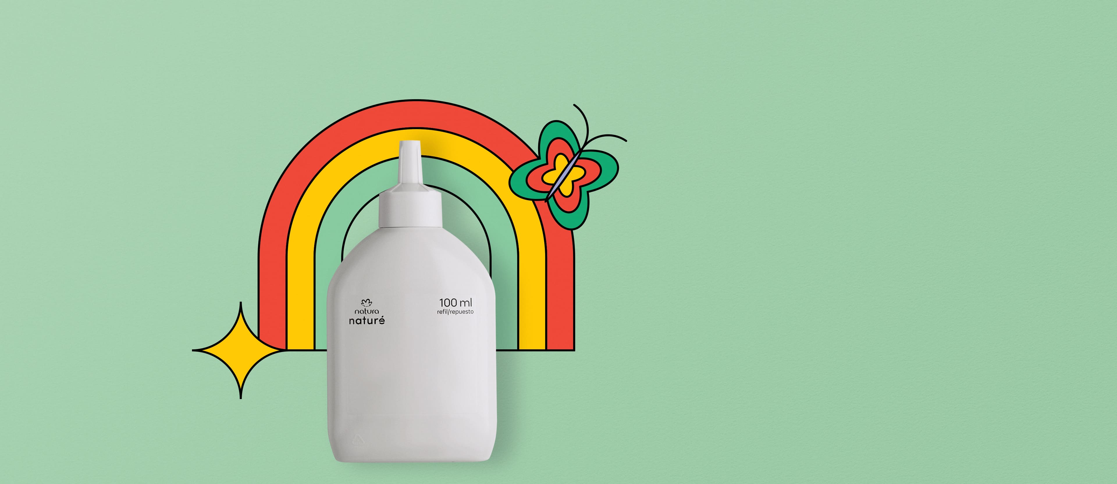 Refil Colônia Naturé Corre Corre 100 ml