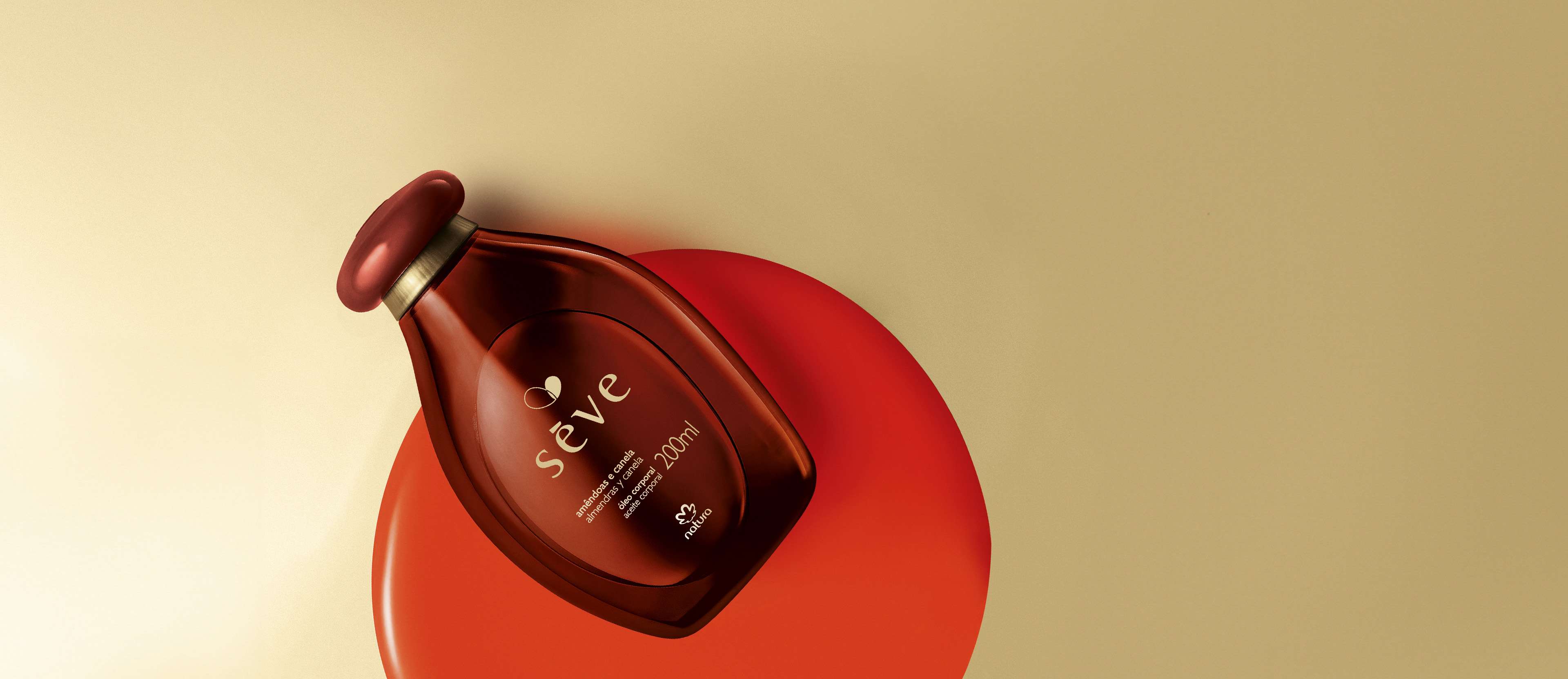 Óleo Desodorante Corporal Sève Amêndoas e Canela