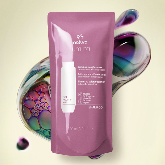 Refil Shampoo Revitalizante para Brilho e Proteção da Cor
