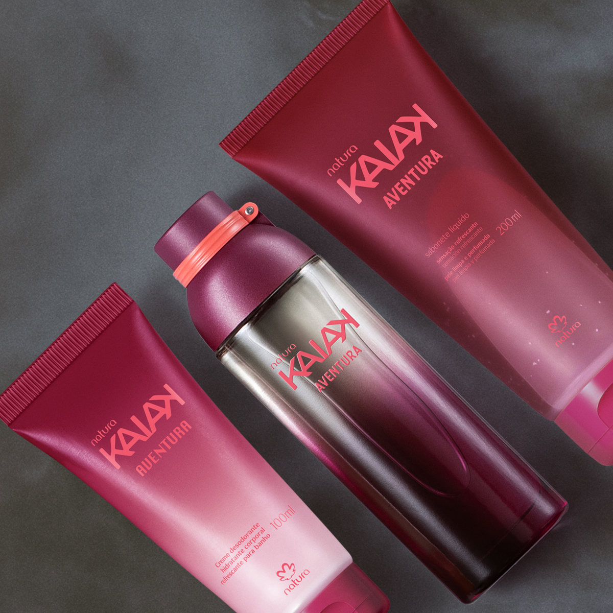 Presente Natura Kaiak Aventura Feminino (3 produtos)