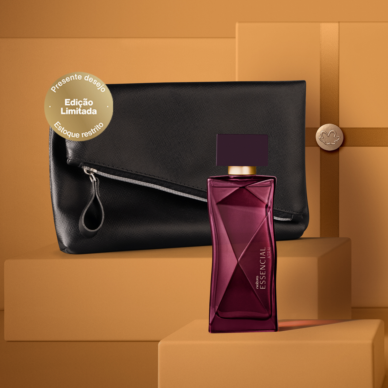 Presente Natura Essencial Atrai Feminino com Acessório (2 produtos)