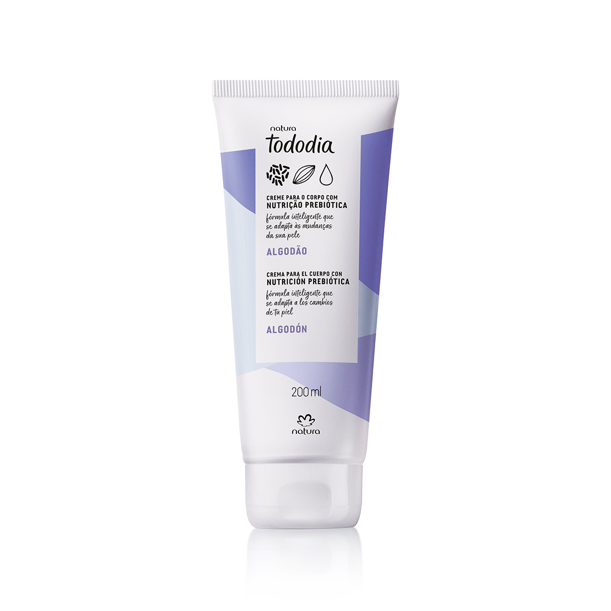 Creme Desodorante Nutritivo Corporal Tododia Algodão