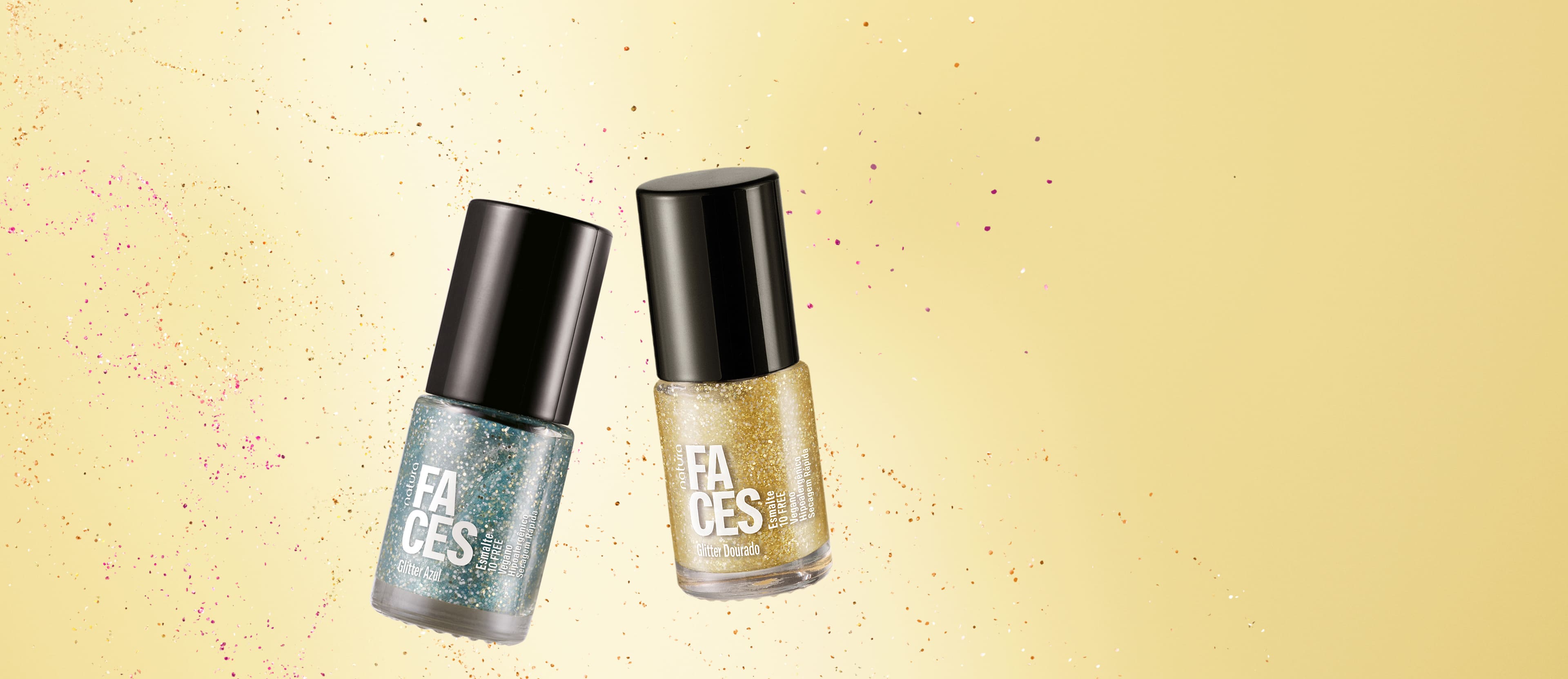 Esmalte Glitter Faces