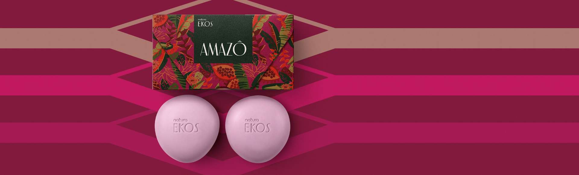 Sabonete em Barra Puro Vegetal Ekos Amazô