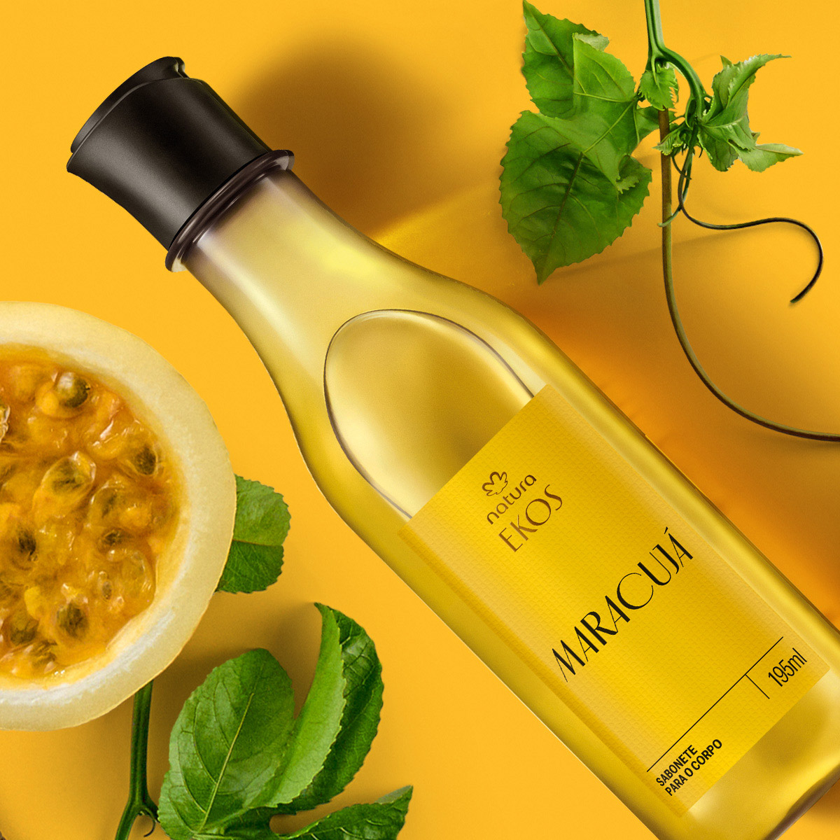 Sabonete Líquido para o Corpo Ekos Maracujá