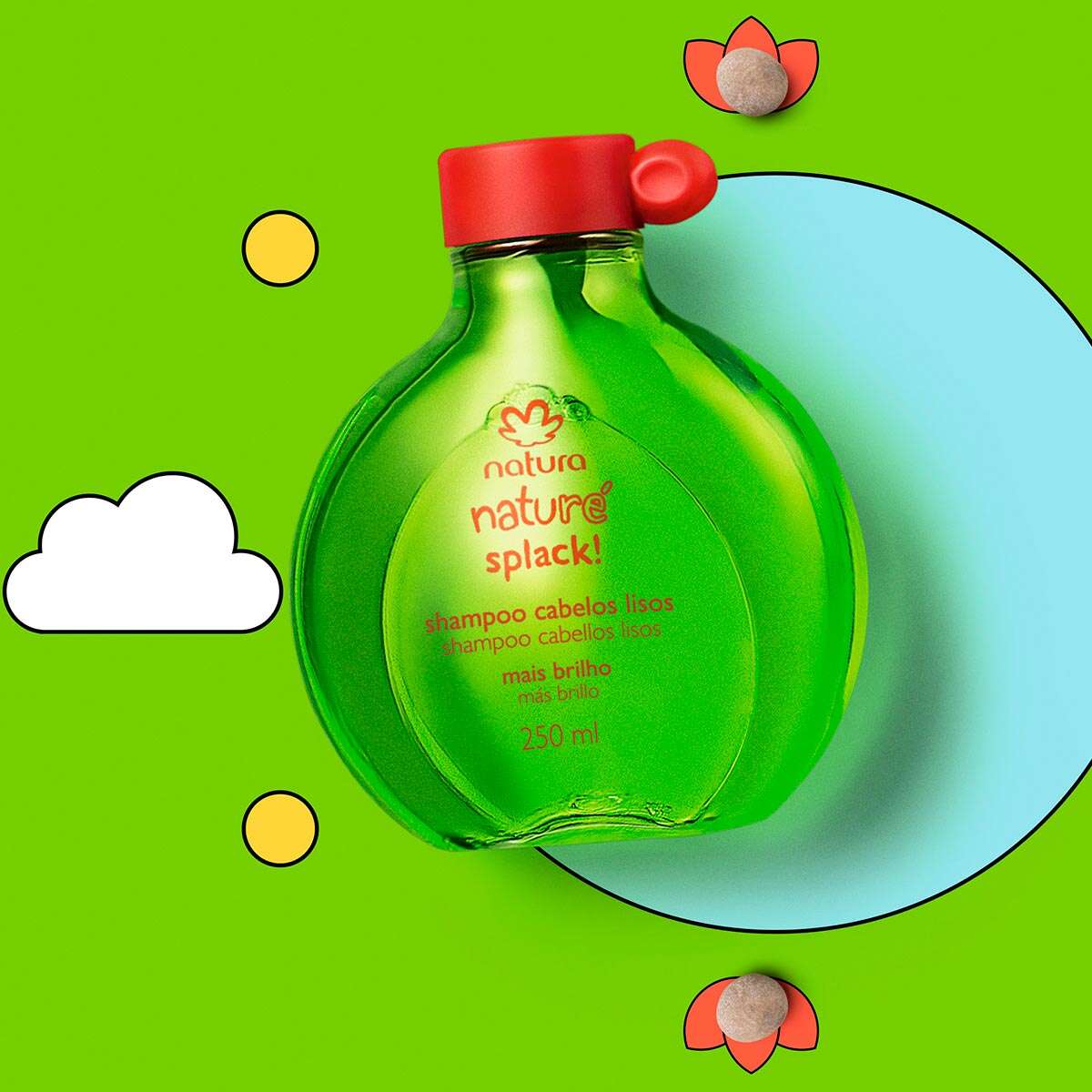 Shampoo Splack! Cabelos Lisos Natura Naturé