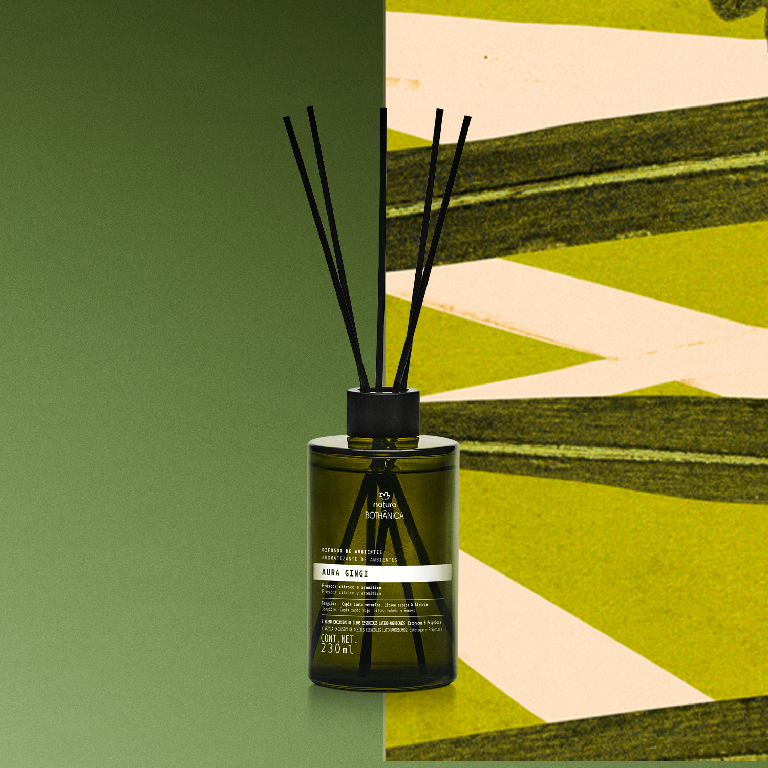 Difusor de Ambiente Natura Bothânica Aura Gingi