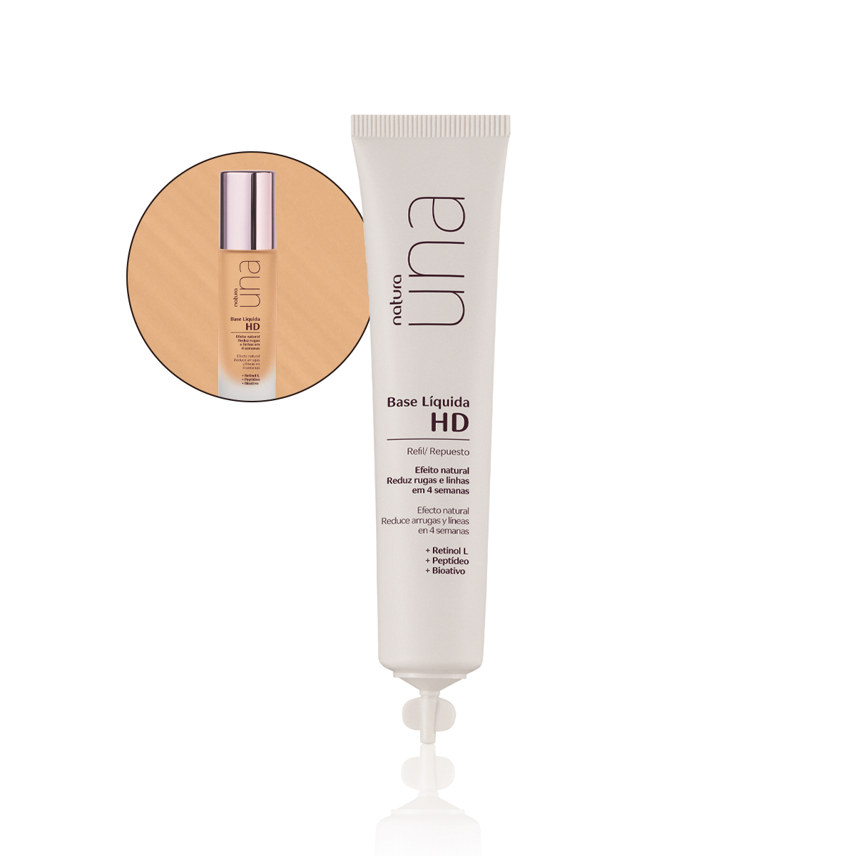Refil Base Líquida HD Una