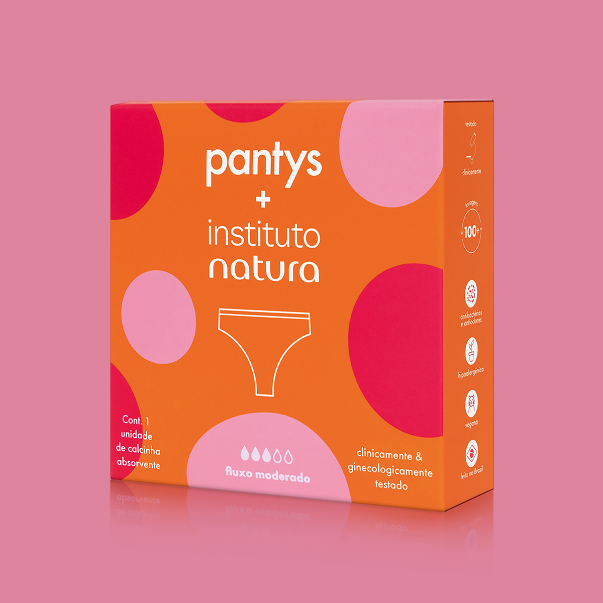 Calcinha Absorvente Instituto Natura + Pantys