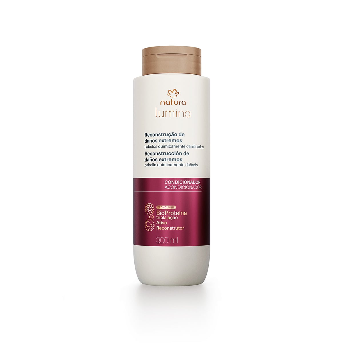 Condicionador Provitalidade para Cabelos Quimicamente Danificados Lumina 300 ml