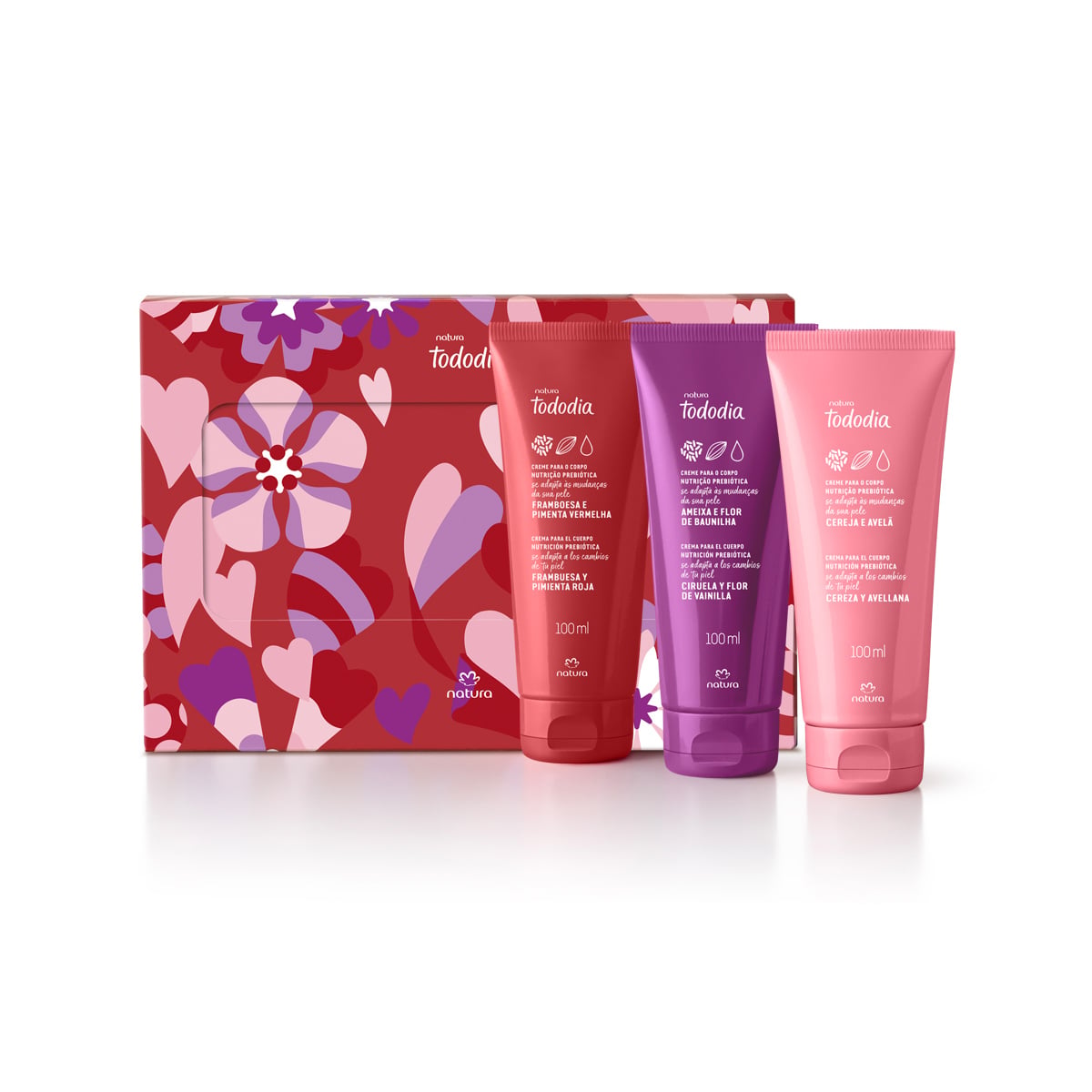 Presente Natura Tododia Trio Hidratantes para o Corpo
