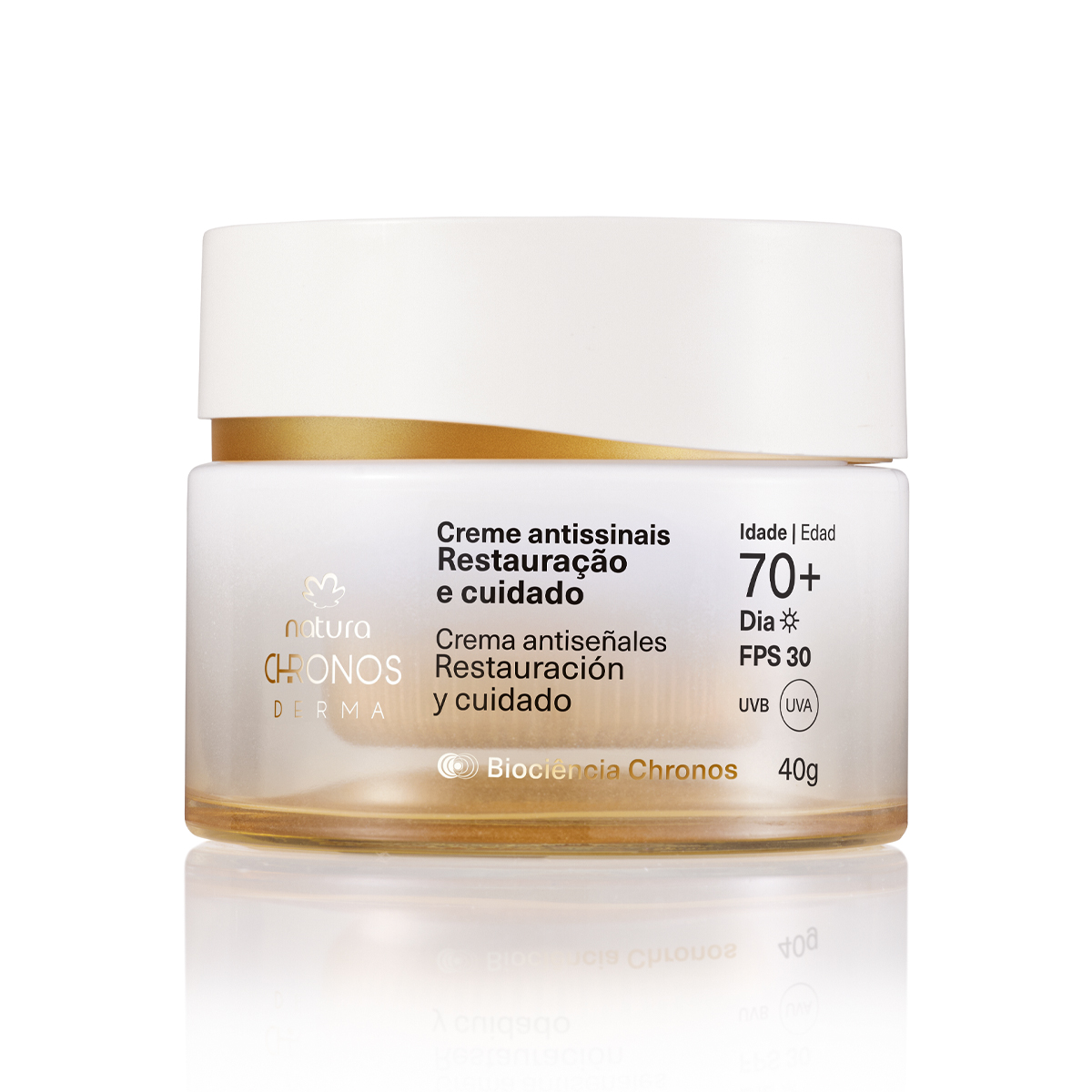 Creme Antissinais Restauração e Cuidado 70+ Dia Chronos Derma 40 g