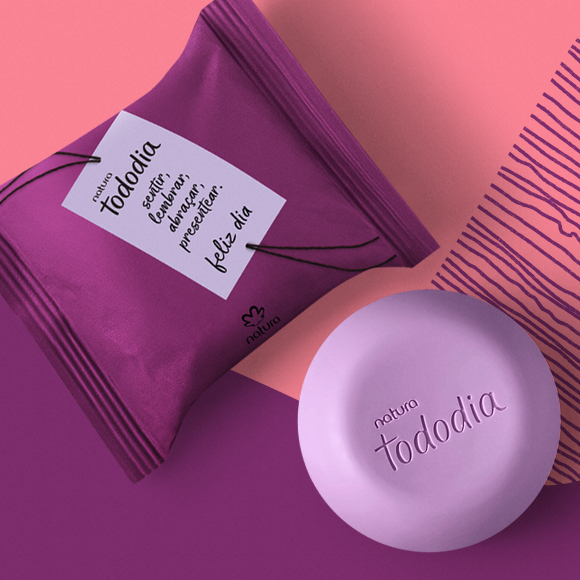 Sabonete em Barra Puro Vegetal Tododia Ameixa e Flor de Baunilha 90 g