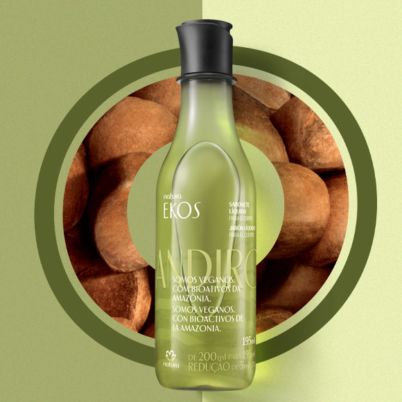 Sabonete Líquido Corporal Ekos Andiroba