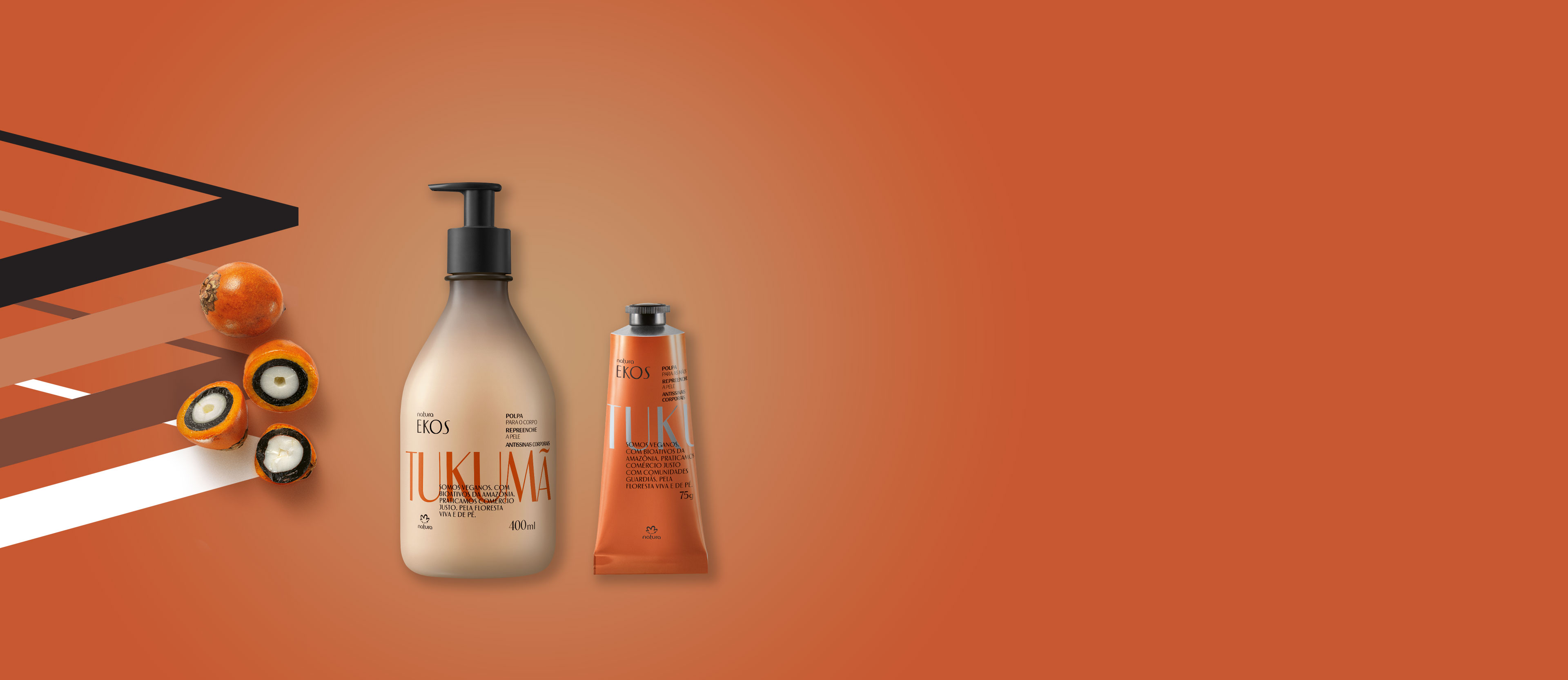 Kit Ekos Tukumã Hidratante Corpo e Mãos (2 produtos)