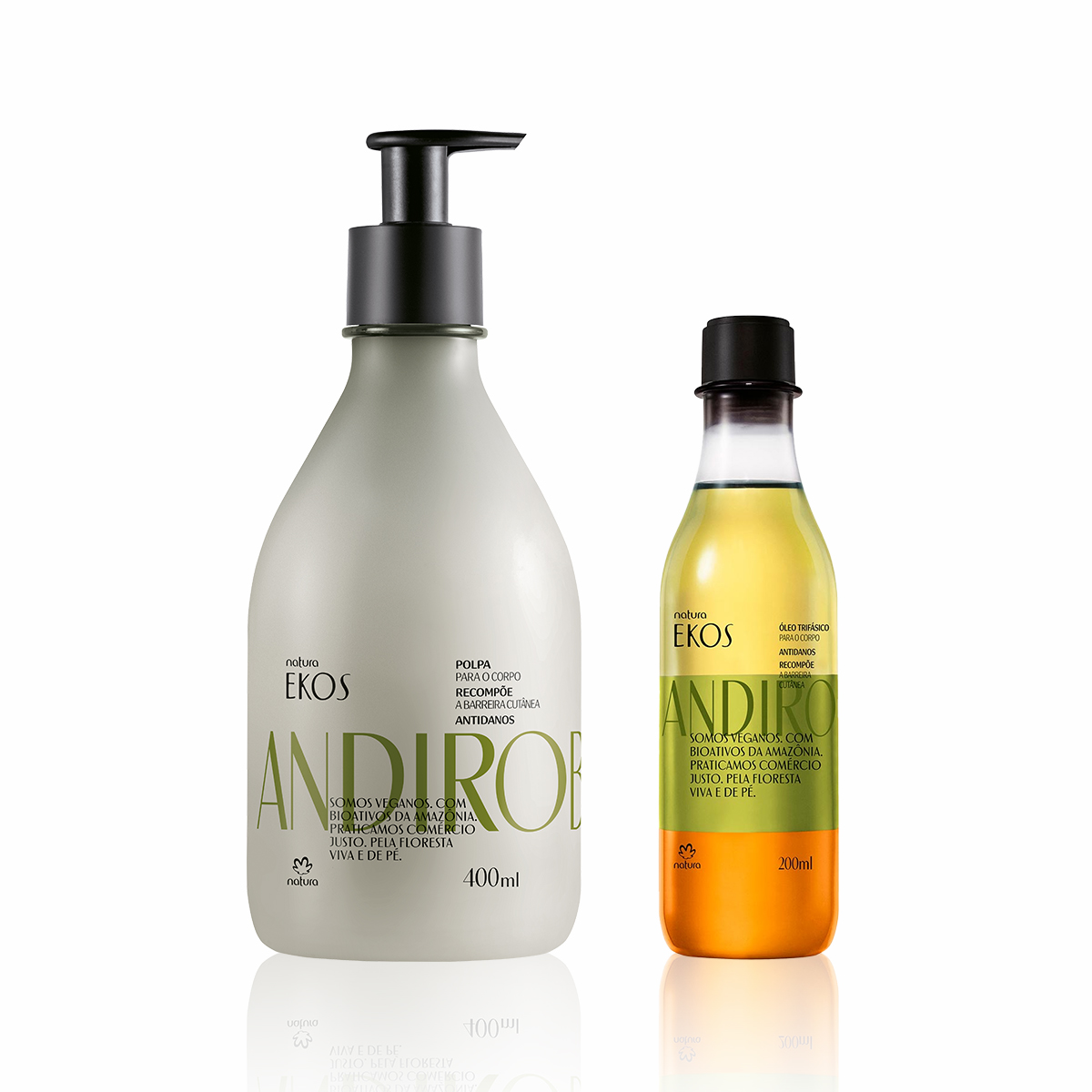 Kit Ekos Andiroba Óleo e Hidratante Corporal (2 produtos)