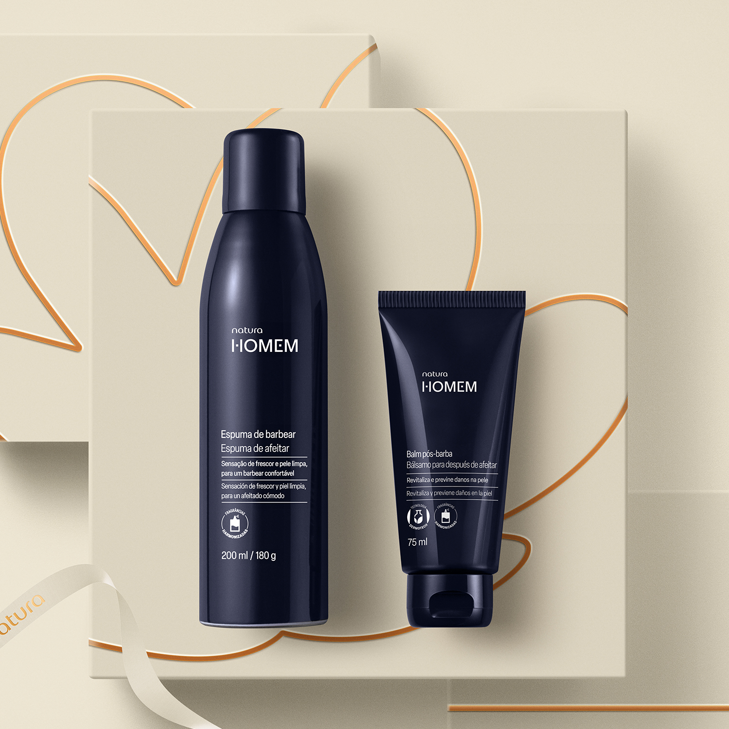 Presente Natura Homem Cuidados Pessoais (2 produtos)