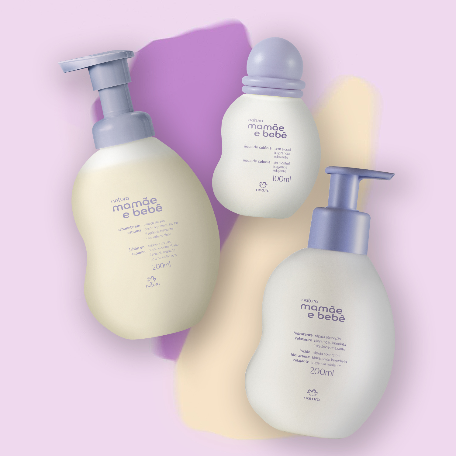 Kit Mamãe e Bebê Relaxante (3 produtos)