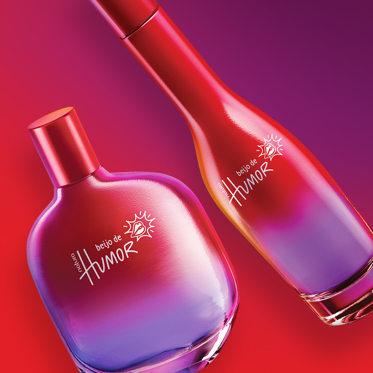 Kit Beijo de Humor Masculino e Feminino