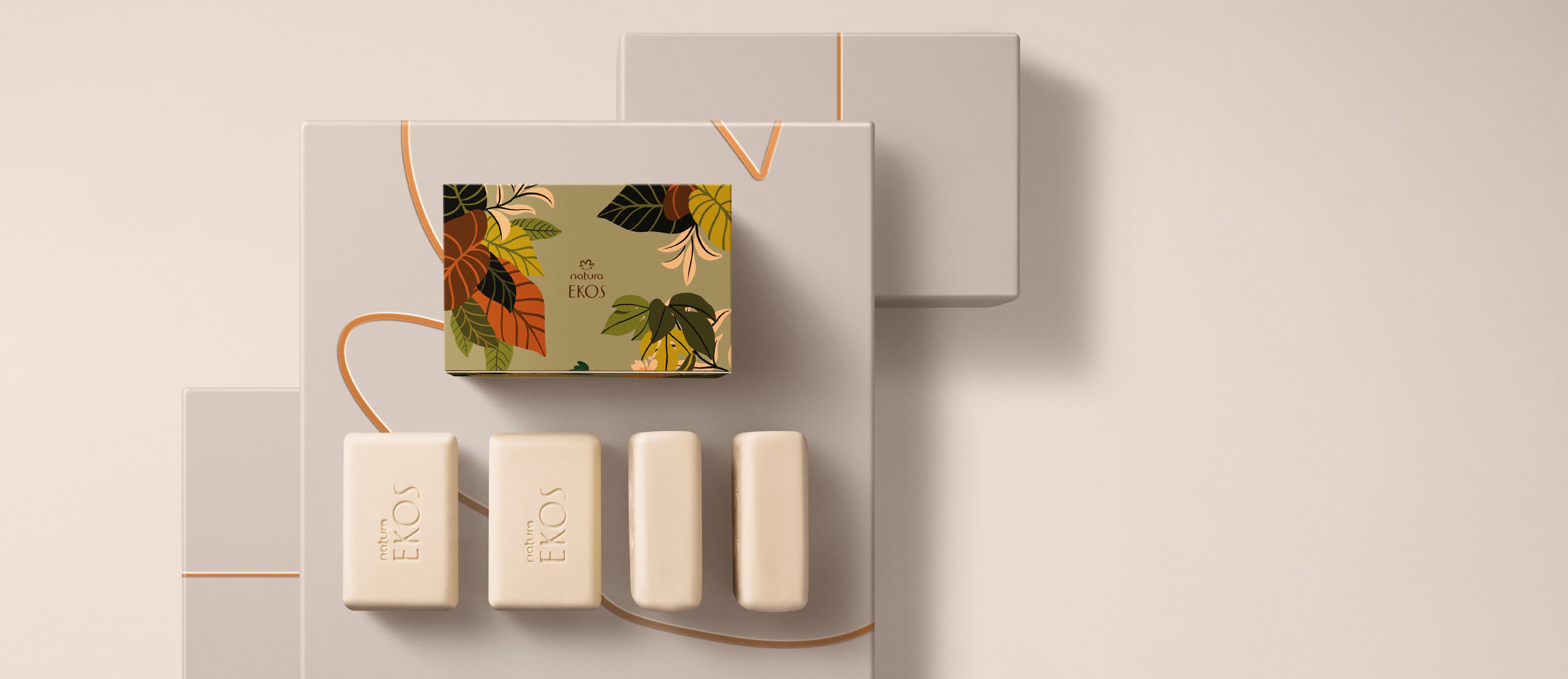 Presente Natura Ekos Priprioca e Breu Branco (4 barras)