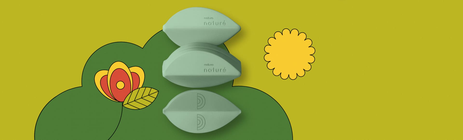 Sabonete Folhinhas Natura Naturé