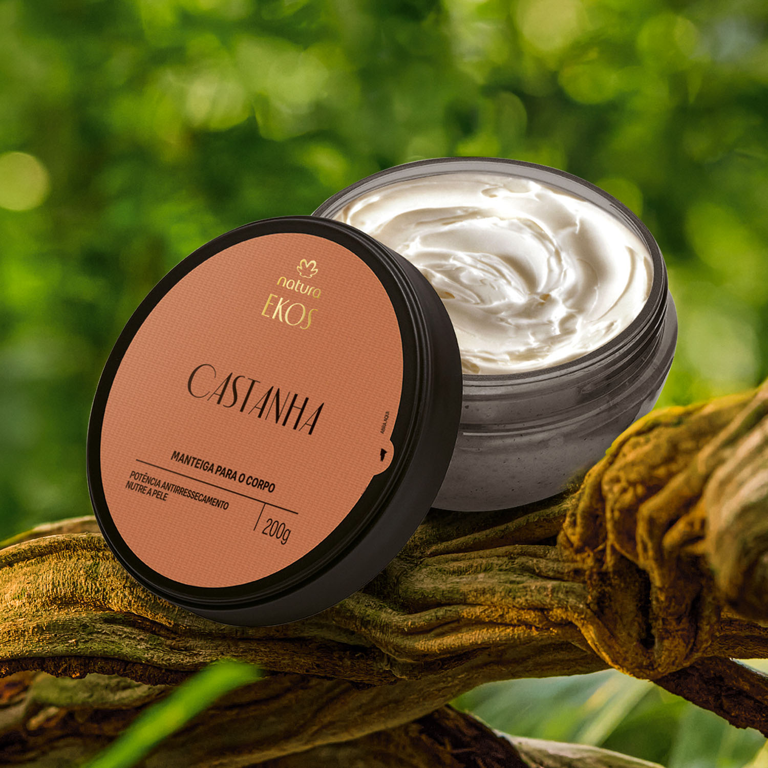 Manteiga Hidratante para o Corpo Ekos Castanha