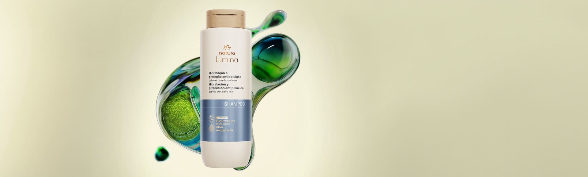 Shampoo Purificante para Hidratação e Proteção Antipoluição