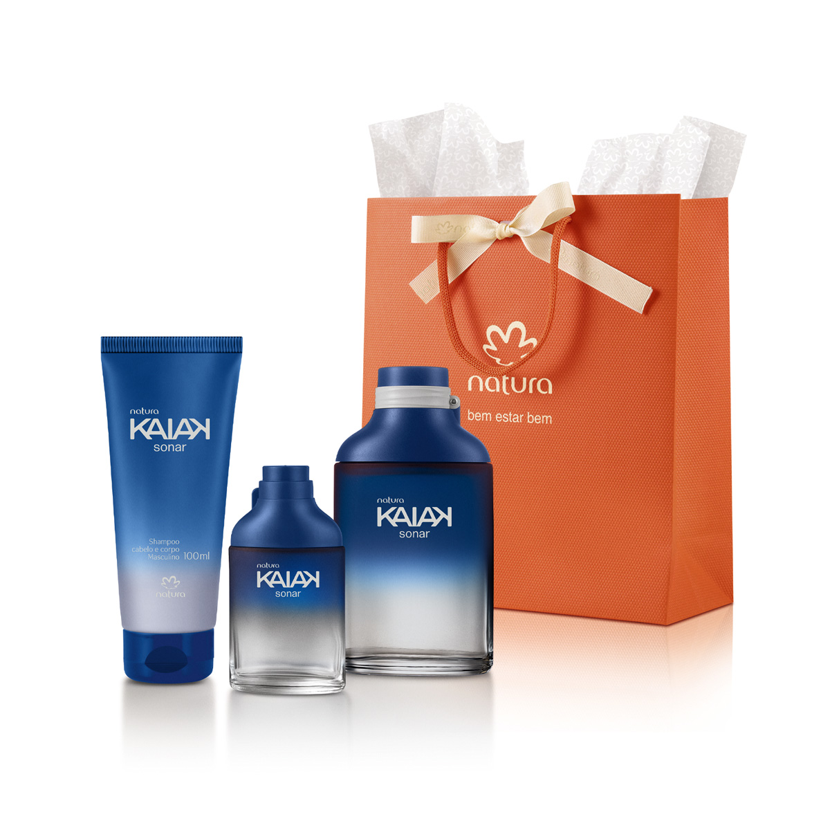 Presente Natura Kaiak Sonar Masculino (3 produtos)