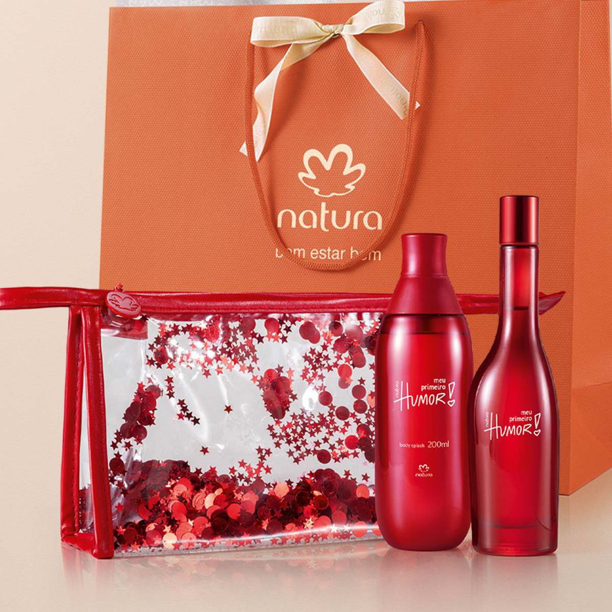 Presente Natura Meu Primeiro Humor com Acessório (3 produtos)