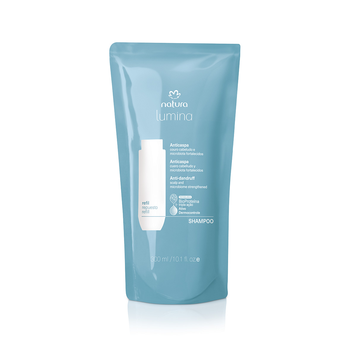 Refil Shampoo Reequilibrante Anticaspa