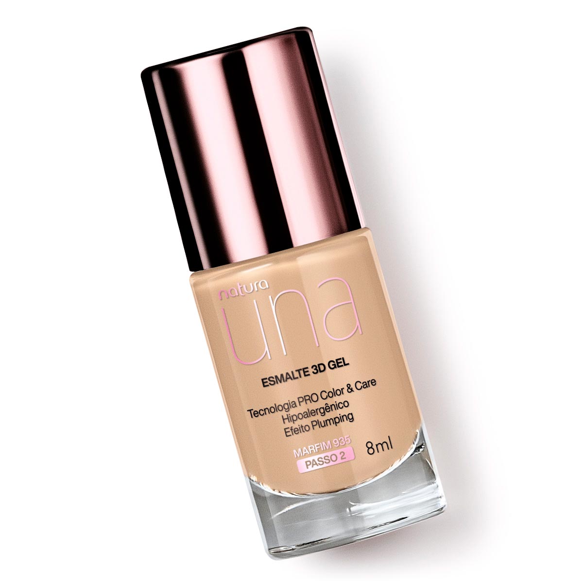 Esmalte 3D Gel Una - Marfim 935