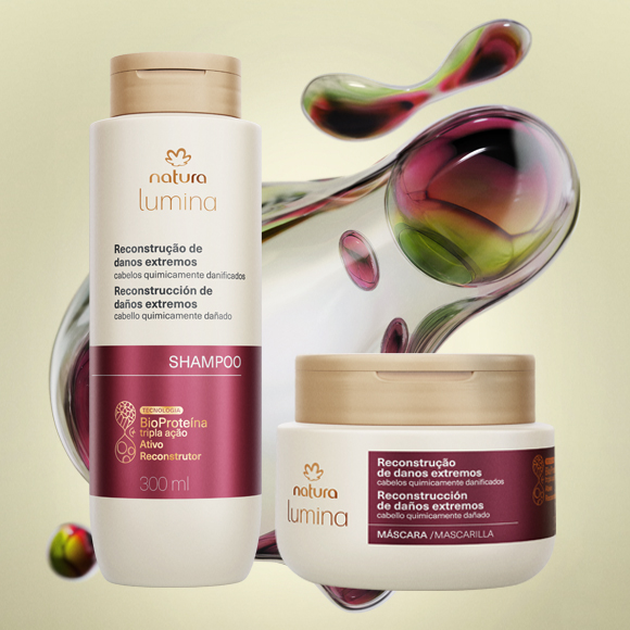 Kit Shampoo e Máscara Reconstrução de Danos Extremos