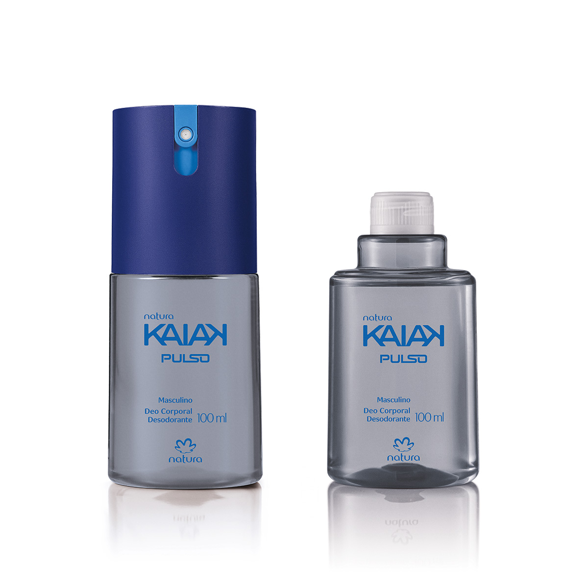 Kit Desodorante Corporal Kaiak Pulso com Refil