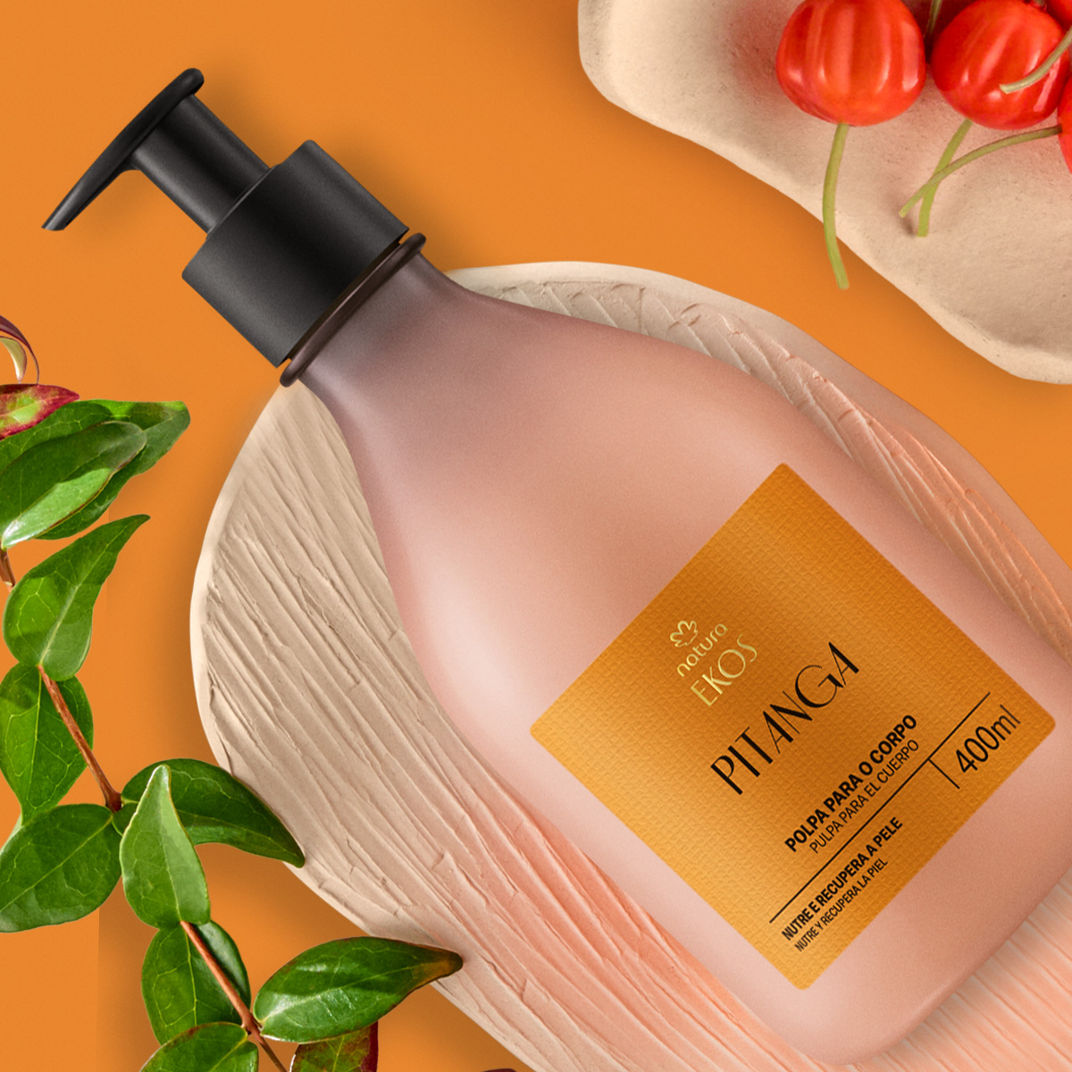 Polpa Desodorante Hidratante para o Corpo Ekos Pitanga